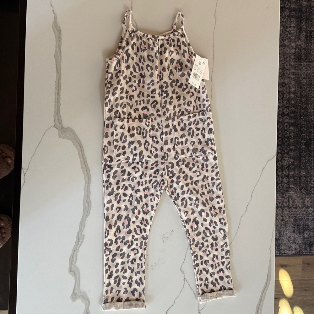 Leopard Print Jumpsuit